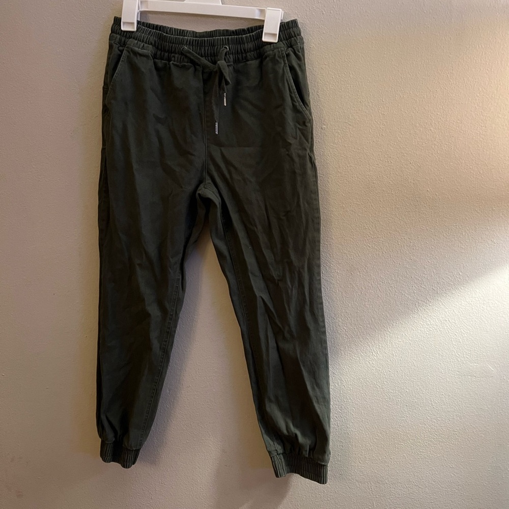 Francesca’s Olive Jogger Pants